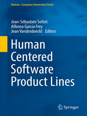 cover image of Human Centered Software Product Lines